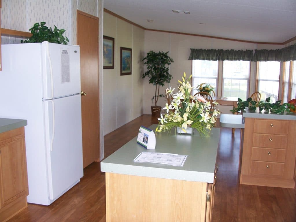 The Hazel model kitchen space